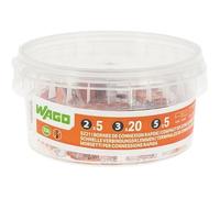 WAGO - Pot de 30 bornes de connexion automatique S221 2,3 et 5 entrées