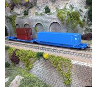 Wagon à double poche, articulé T3000e (738) NACCO, Ep VI - ROCO 6600036 - HO 1/8
