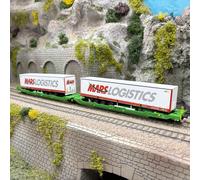 Wagon à double poche Sdggmrss, T3000e, "MarsLogistics", CFL Cargo, Ep. VI - MARK
