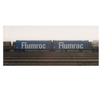 Wagon bâché 3 essieux Lailps Flumroc, ép. IV SNCF - HO 1/87 - JOUEF HJ6238
