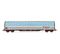 Wagon bâché Rils Vittel, ép. V SNCF - HO 1/87 - JOUEF HJ6274