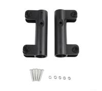Wagon Cart Handle Fixings 2-Pack Plastic Repair Parts | High-strength plastic, long pour service life, practical design, includes screws and nuts, easy DIY repair