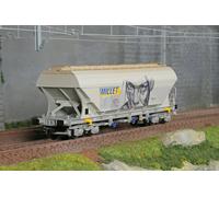 Wagon céréalier SNCF MILLET gris avec graffitis, Ép. V - Jouef HJ6319 HO 1/87