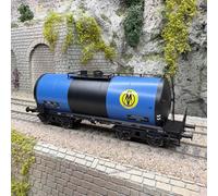 Wagon citerne à bogies type ZZ, "ÖMV", ÖBB, Ep. III - BRAWA 49631 - HO 1/87