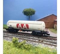 Wagon-citerne gaz 4 essieux type PRR «Amoniaco Anhidro», blanc, RENFE, Ep. IV-V