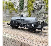 Wagon citerne type Zh, transport produit chimique, DR, Ep. IV - BRAWA 50085 - HO