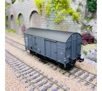 Wagon couvert 2 essieux type KF, "Europ", Sncf, Ep III - BRAWA 50739 - HO 1/87