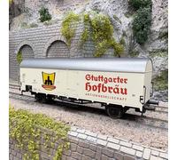 Wagon couvert frigorifique de type Tnfhs 38, Stuttgarder Hofbräu, DB, Ep. III -