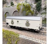 Wagon couvert frigorifique de type Tnfhs 38, Warsteiner Brauerei, DB, Ep. III -
