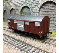 Wagon couvert marchandises K4 "Jura" CFF - BRAWA 50148 - HO 1/87