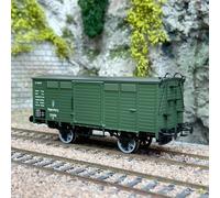 Wagon couvert type G, 2 essieux, K.Bay.STs.B., Ep I - BRAWA 48039- HO 1/87