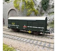 Wagon couvert type G4 "DACFI" Metz Annonce de chantier, SNCF, Ep. V - JOUEF HJ62