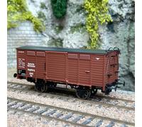 Wagon couvert type GW, 2 essieux, DRG, Ep II - BRAWA 48040 - HO 1/87