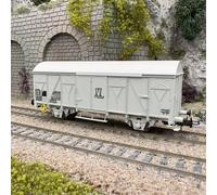 Wagon couvert type US, Ex G4 "V", Bretigny, SNCF, Ep. IV - JOUEF HJ6311 - HO 1/8