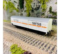 Wagon de marchandises couvert Gbs "sersa" , DR, Ep IV - BRAWA 49924 - HO 1/87