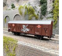 Wagon de marchandises couvert Gos N°21 50 140 4356-0 "Fortschritt", DR, Ep. IV -