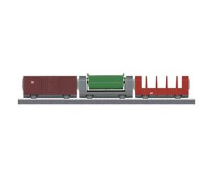 Wagon de marchandises Märklin World 44100 H0 1 set