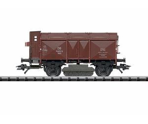 Wagon de nettoyage de rails Trix H0 24050 "chariot à couvercle rabattable"...