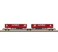 Wagon de poche double Trix 24475 Sdggmrss (T3000e) 1:87 échelle H0