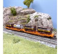 Wagon double poche articulé Sdggmrs 738/T3000e, "Bertschi", Wascosa, Ep. VI - FL