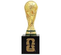 Wagon International Réplique de trophée 3D de 70 mm avec Socle sous Licence Officielle de la Coupe du Monde FIFA 2026