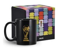 Wagon International Tasse Officielle FIFA Coupe du Monde 2026 - 350 ml - Emblème FIFA Gravé - Souvenir Collection & Cadeau - Maison, Bureau, Café, Latte, Moka, Thé, FIFA World Cup 2026 Official Gift
