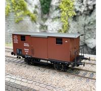 Wagon marchandises couvert Gu, 2 essieux, "Hanovre", DRG, Ep II - BRAWA 47728 -