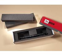 Wagon Mousse Caoutchouc Fentes 200 x 45 X 30 MM pour Autographe Boîtes 2 Pcs -