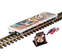 Wagon plat commémoratif, « 250 ans de l'Indépendance américaine », avec Liberty