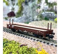 Wagon plat rebords bas à ranchers OBB, Ep IV - FLEISCHMANN 825745 - N 1/160