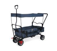 Wagon pliant pinolino paxi dlx comfort avec frein bleu marine
