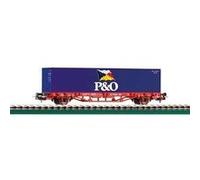 Wagon porte-conteneur h0 « p&o » G