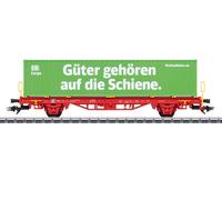Wagon porte-conteneurs Märklin H0 47585 Lgs 580 DB "EUROTRAIN/idée+jeu" NEUF ...