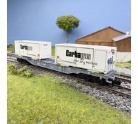 Wagon porte conteneurs type Sgnss, "Garbagas", SBB Cargo, Ep. VI - FLEISCHMANN 6
