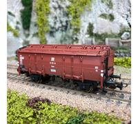 Wagon tombereau à toit ouvrable Kmm21, DR, Ep III - PIKO 54443 - HO 1/87