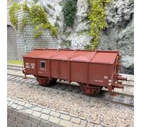 Wagon tombereau à toit pliant, type STw, SNCF, Ep. III - BRAWA 50555 - HO 1/87