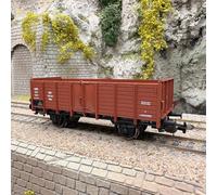 Wagon tombereau haut court de type Wddo, PKP, Ep. III - PIKO 54304 - HO 1/87