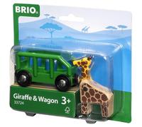 Wagon Train Girafe Brio 33724 - Accessoire de Jeu Éducatif