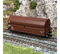 Wagon trémie Tal 963, à toit pivotant, DB, Ep IV - MINITRIX 18955 - N 1/160
