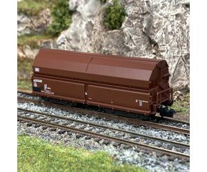Wagon trémie Tal 963, à toit pivotant, DB, Ep IV - MINITRIX 18955 - N 1/160