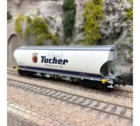 Wagon trémie type Uagps, "Tucher", DB, Ep. V et VI - RIVAROSSI HR6676 - HO 1/87