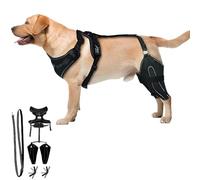 Wagwize Knee Brace Harness for Dogs, Dog Knee Brace with Adjustable Support, Metal Stabilization System, Adjustable Support Non-Slip Joint Braces for Back Leg (L)