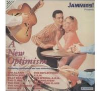 WAH. THE ALARM. BILLY BRAGG. THE SPECIAL AKA. R.E.M. UNDER TWO FLAGS. THE ICICLE WORKS - JAMMING presents A NEW OPTIMISM. RARE 1984 VINYL LP. (NOT CD)