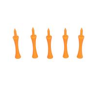 WAHEWUD 100 pièces de Tee de de 70 mm, Tees de Orange Stables, Design en dôme et Couleurs Vives, Tees de Martini en Plastique, légers et Portables, adaptés aux golfeurs