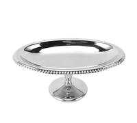 WAHEWUD Bols à glace argentés, tasse à dessert sur pied, longue tige, base stable, robuste, antirouille, pas facile à renverser, lavable en machine, bol à dessert pour sorbet, (B)