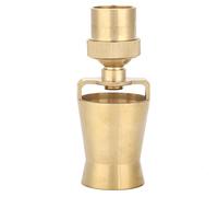WAHEWUD CEDAR G1in DN25 Buse de fontaine à eau en forme de cèdre, arroseur d'étang en cuivre réglable, facile à installer, buse de fontaine pour piscine