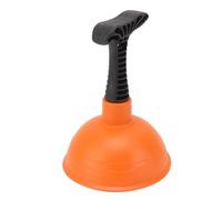 WAHEWUD Déboucheur d'évier, piston d'évier cuisine, poignée antidérapante confortable, tuyaux débouchage confortables, mini salle bain à piston bassin, pour déboucher les baignoire (orange)