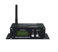 WAHEWUD DMX 512 2.4G contrôleur sans fil émetteur récepteur écran LCD puissance réglable répéteur contrôleur d'éclairage 35 groupes codage d'identification