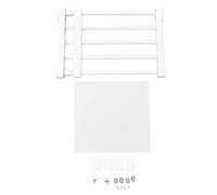 WAHEWUD Étagère de Tension de Placard Murale Extensible, Support pour Organisateur de vêtements sans Clous, Tube en Acier PP de qualité supérieure, Haute dureté, Portant 20 kg, (38-55cm / 15-21.7in