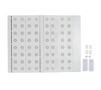 WAHEWUD Étagère de Tension pour Placard, Support de Rangement Extensible en métal, séparateur de Garde-Robe réglable pour Armoire et casier, Organisateur de Placard Robuste (41 à 52 cm/16,1 à 20,5
